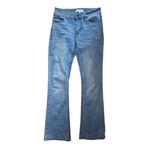 Pantalones de mezclilla para mujer Design by Olivia lavado claro bootcut talla 5 - Imagen 1 de 6