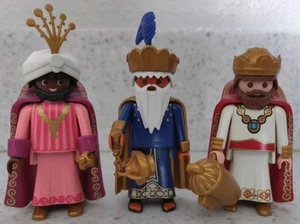 Playmobil Drei 3 Weise Männer Figuren Weihnachten Krippe Menschen Könige - Bild 1 von 7