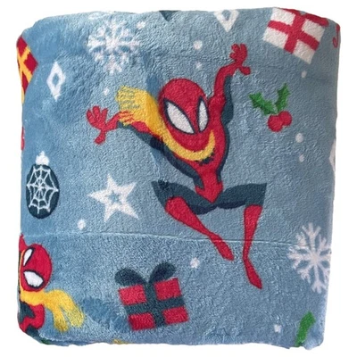 Manta de felpa Big One de gran tamaño de Navidad Spider-Man, Spiderman 5 pies x 6 pies Foto 1 de 3