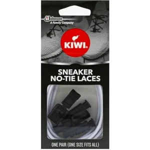 Kiwi No Tie Elastic Shoe Laces White One Size Fits All Sneakers Slip-On Style - Picture 1 of 8