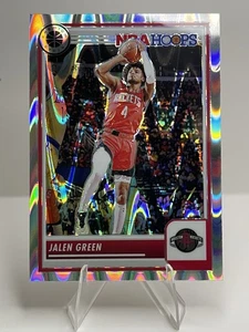 2023-24 Panini NBA Hoops Premium Stock - Jalen Green #5 Seismic Prizm - Bild 1 von 2