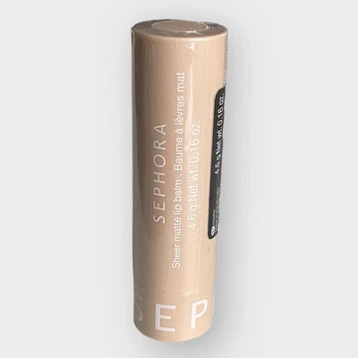 SEPHORA SHEER MATTE LIP BALM ~ 07 MOCHA ~ 0.16 OZ ~ NEW SEALED - Image 1 of 4