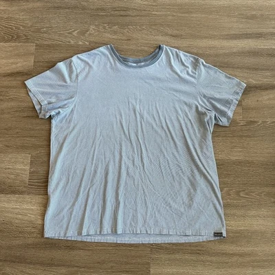 Camiseta de manga corta a rayas Eddie Bauer para hombre 2XL azul Foto 1 de 4