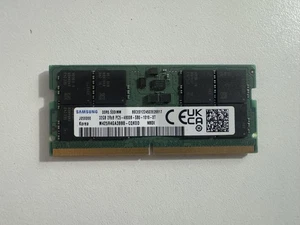 Samnsung  32GB 2Rx8 PC5-4800B-SB0-1010-XT laptop RAM - Picture 1 of 2