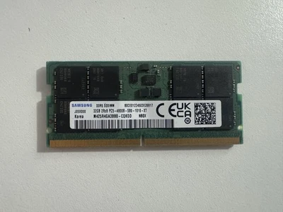 Samnsung  32GB 2Rx8 PC5-4800B-SB0-1010-XT laptop RAM - Image 1 of 2