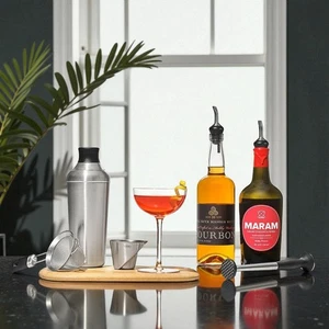 OXO Stahl 6-teiliges Bargeschirr-Set - Bild 1 von 7