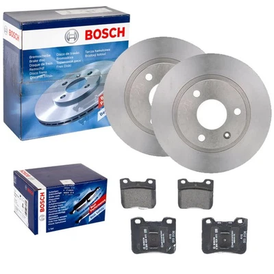 BOSCH Disques 238mm + Revêtements Avant Convient pour Citroën Saxo Peugeot 106 2 - Photo 1/4