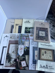 Menge 7 verschiedene Kreuzstich Muster Hefte - Bild 1 von 10