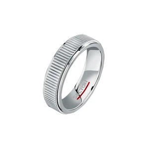 Anello SECTOR uomo Row acciaio pattern - Imagen 1 de 8