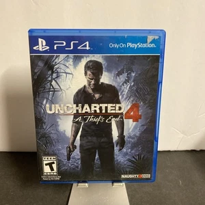 Uncharted 4: A Thief's End - Sony PlayStation 4 TESTED Video Game - Picture 1 of 3
