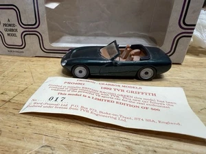 Promod Gearbox TVR Griffith Diecast Model Green/ tan Car  Rare Limited #17/500 - Picture 1 of 12