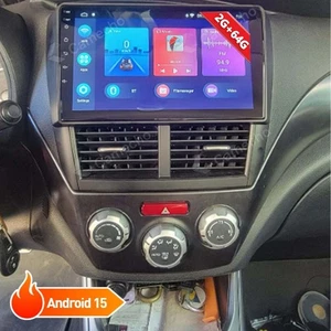 For Subaru Forester Impreza WRX 2008-2012 CarPlay Radio Android15 Car Stereo GPS - Picture 1 of 18