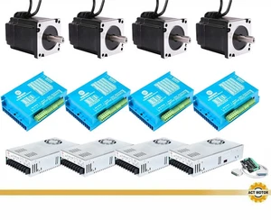 4-Achsen Nema34 Closed Loop Servo-System | 1062oz.in, 6A + HS86H Treiber - Bild 1 von 10