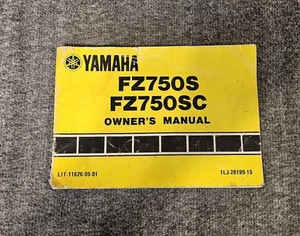 Yamaha FZ750 Owners Manual  - Picture 1 of 4