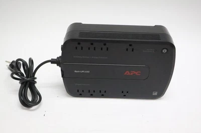 APC ES 650 BE650G Back-UPS 650VA 8-Outlet Battery Surge Protector - No Battery - Image 1 of 4