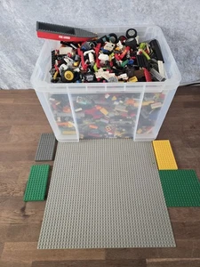 Lego 9 kg Kilos Caja Lote Piedras Placas Bloques Ciudad Regalo Navidad - Imagen 1 de 5