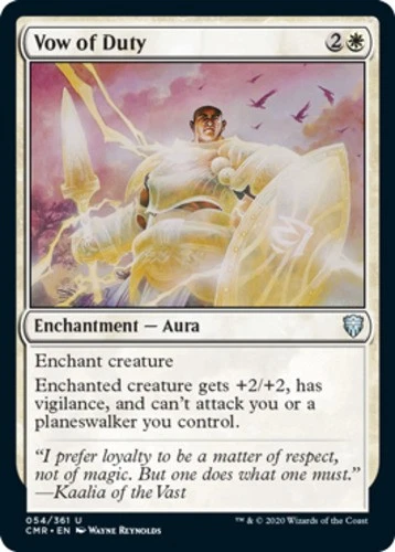 x1 Vow of Duty - Commander Legends - NM - MTG - Image 1 of 1