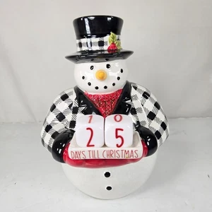 Scentsy 'Kickoff To Christmas' Cuenta Regresiva Muñeco de Nieve Cera Hogar Fragancia Adviento 8.5"" - Imagen 1 de 11