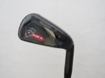 New Callaway Razr X Black Single 6 Iron Callaway 75g Regular Flex Graphite** - Image 1 of 4