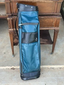 Rare Teal Vintage Atlantic Golf Bag - Picture 1 of 10