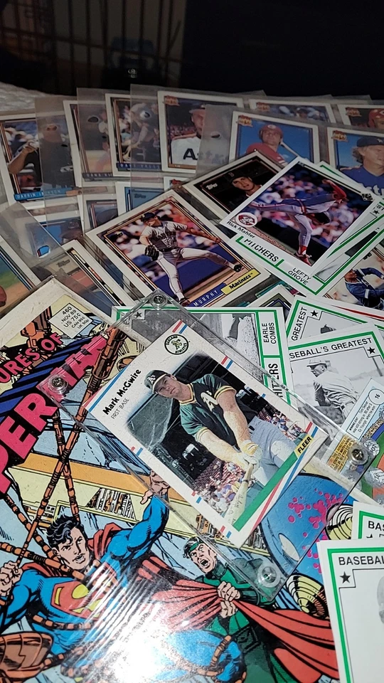 Colección de tarjetas coleccionables de béisbol Foto 1 de 4