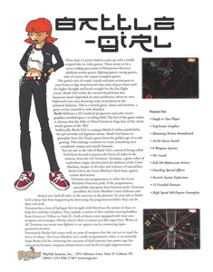 Flyer/folleto/anuncio video arcade Battle Girl Play Pak Systems - difícil de encontrar - Imagen 1 de 1