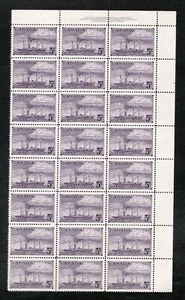 Valuable 1951 - #312 - Block of 24 MNH Canada Centenary Steamships 1851 to 1951 - Picture 1 of 2