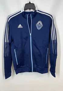 Neu mit Etikett Vancouver Whitecaps FC MLS Adidas Herren M dunkelblau Hymne Jacke $ 85 GL9405 - Bild 1 von 5