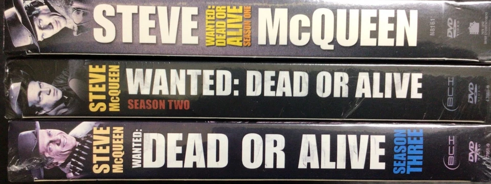 WANTED: DEAD OR ALIVE ~  Seasons 1-3 ~ Complete Series ~ DVD ~ SEALED!!! - Image 1 of 4