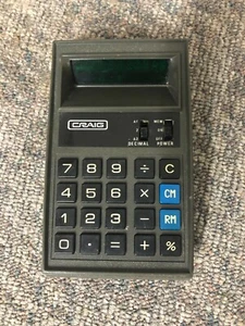 Vintage Craig 4506 Calculator - Picture 1 of 2