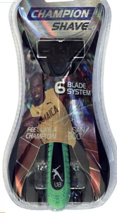 Champion Compare Dorco 6 Blades Razors System USAIN BOLT - Picture 1 of 4