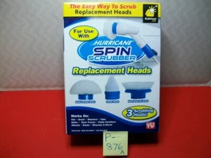 BRAND NEW BULBHEAD HURRICANE SPIN SCRUBBER REPLACEMENT HEADS KIT #R1-1317 BNIB - Picture 1 of 4