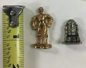 1982 VINTAGE *STAR WARS* CP3-0 R2-D2 METAL FIGURES FIGURINES MINT CONDITION!!M - Picture 1 of 1