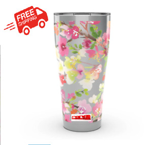 NEW-Tervis Yao Cheng - Sakura Floral 30 oz Stainless Tumbler Free Shipping
