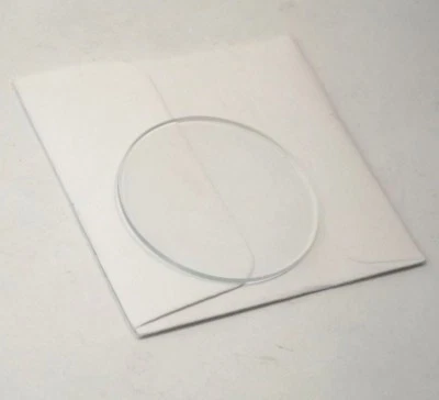 EW2009 vetri minerali piatti spessore 1 mm diametro da 26 a 30,75 mm flat watch glass
