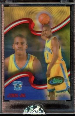 2005-06 Topps eTopps (Encased/In Hand) 46 Chris Paul RC/Rookie Print Run /2000 b - Image 1 of 4