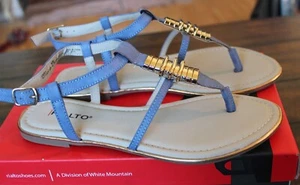 Rialto Renegade Blue Sandal Sz 8.5M New w/Box L#936 - Picture 1 of 6