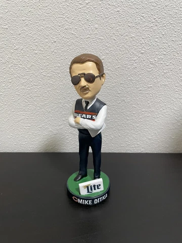 NFL Chicago Bears Mike Ditka Miller Lite Bobblehead Cover