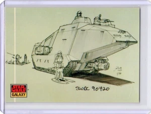1993 Star Wars Galaxy The Design of Star Wars AT-AT #22 - Picture 1 of 2