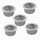 Double layer Stainless Steel Screen Filter Bowl for Home Bartenders 5 Pieces