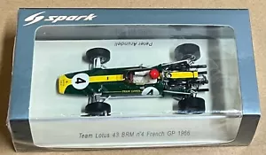 Lotus 43 BRM, #4 Peter Arundell, French GP 1966. Team Lotus. 1:43 Spark S2142. - Bild 1 von 6