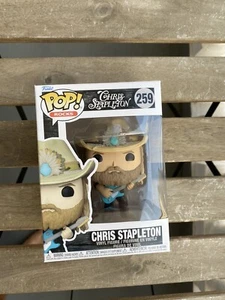FUNKO POP MUSIC ROCKS CHRIS STAPLETON 259 VINYL FIGURE NEW! - Imagen 1 de 6