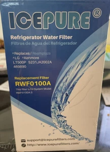 Paquete de 1 filtro de agua para refrigerador apto para LG LT500P 5231JA2002 ADQ72910901 - Imagen 1 de 3