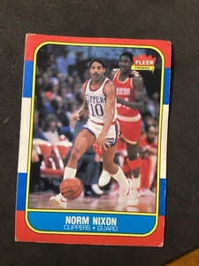 1986-87 Norm Nixon Fleer #80 - Picture 1 of 7