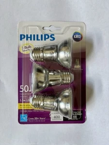 3 Bulb Philips LED Dimmable Indoor Flood Light Bright White 5.5W E26 400lm - Picture 1 of 2