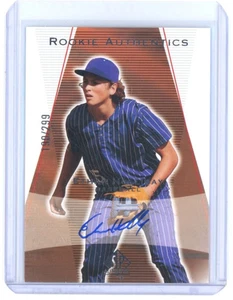 ETHAN HOLLIDAY 2025 UD GOODWIN CHAMPIONS #03-EH RC SP AUTHENTIC AUTO #190/299 - Picture 1 of 2