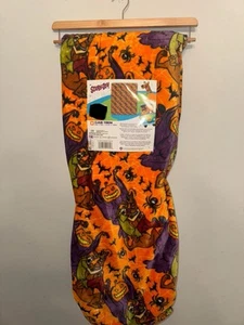 NEW Scooby Doo Pumpkin Frights Halloween Cloud Throw 60”x70” - Picture 1 of 2