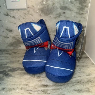 Zapatillas para niño Capitán América MECH STRIKE Niño Bota Zapatillas TOTALMENTE NUEVAS CON ETIQUETA Foto 1 de 4