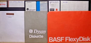 8" DISKETTEN -- 3 STÜCK FÜR SAMMLER (LOT 117) - Picture 1 of 2