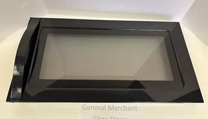 Genuine OEM Whirlpool Microwave Door Assembly (CRACKED) W10468669 - Picture 1 of 8